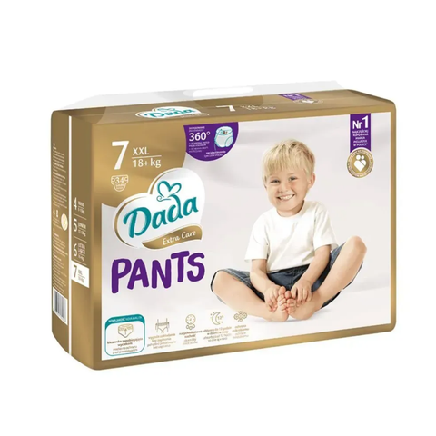 Підгузки - трусики Dada Extra Care Pants 7 XXL 34 шт для дітей вагою від 18 кг Pants7New фото
