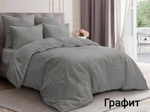 Постільний комплект Графіт &mdash; Полуторный 2836-полуторный фото