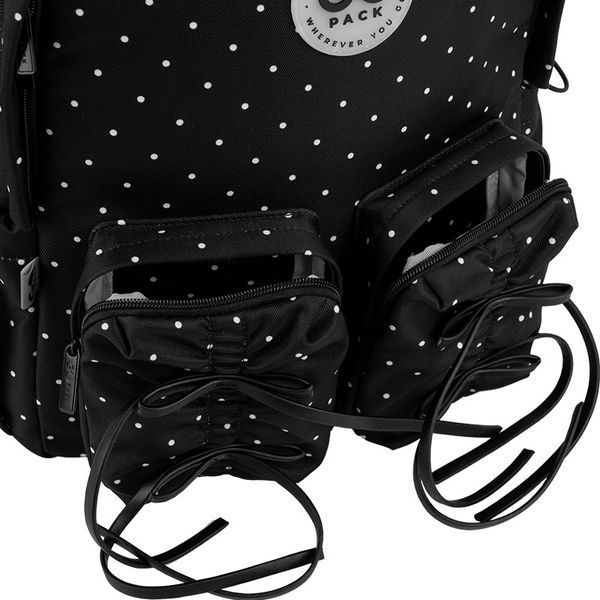 Рюкзак GoPack Education Teens GO26-130L-3 чорний + олівці Kite 18кол. 000996040 фото