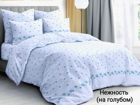 Постільний комплект Блакитна ніжність &mdash; Полуторный 2990-полуторный фото