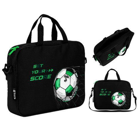 Шкільна текстильна сумка Kite K26-589-2 Football 000996224 фото