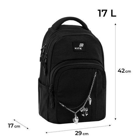 Рюкзак Kite Education teens K26-2578M-1 Black&Charm 000996165 фото