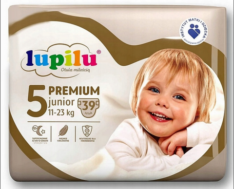 Підгузки Lupilu Premium Junior 5 39 шт/ 11-23 кг Lupilu5 фото