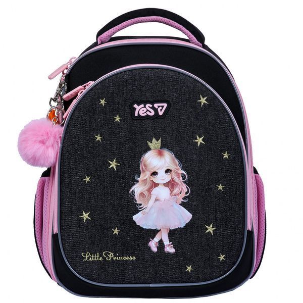 Рюкзак YES S-109S шкільний напівкаркасний Little Princess 550230 + пляшка для води 550мл. 000996340 фото